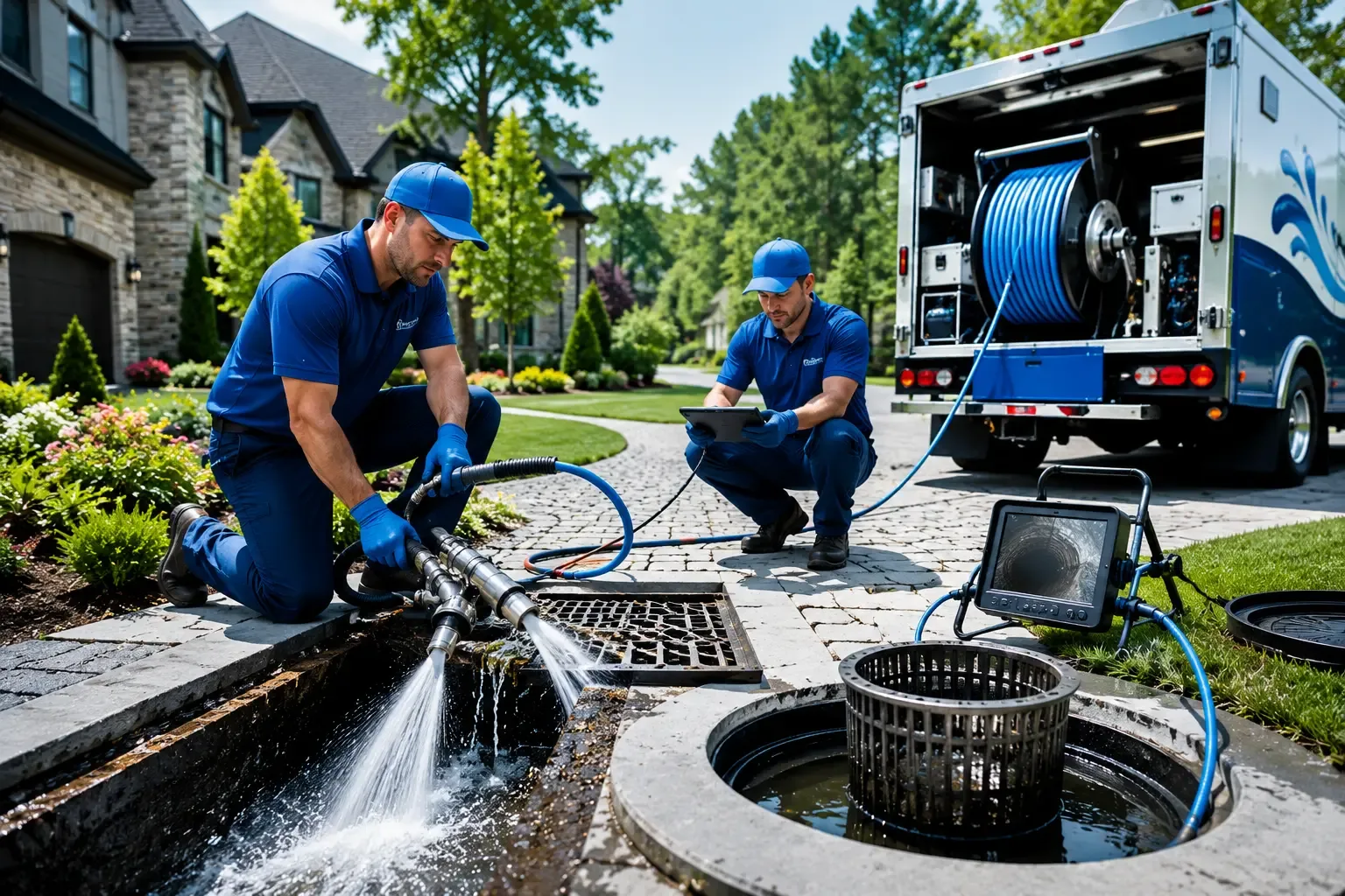 Local outdoor drain cleaning professionals in Queen Anne, MD